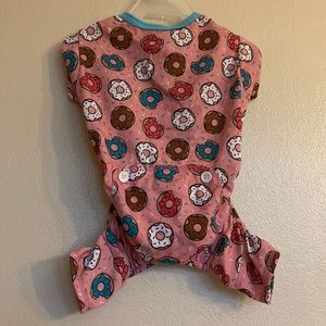 Simply Wag Apparel Donuts Dog Cloth Pijama M